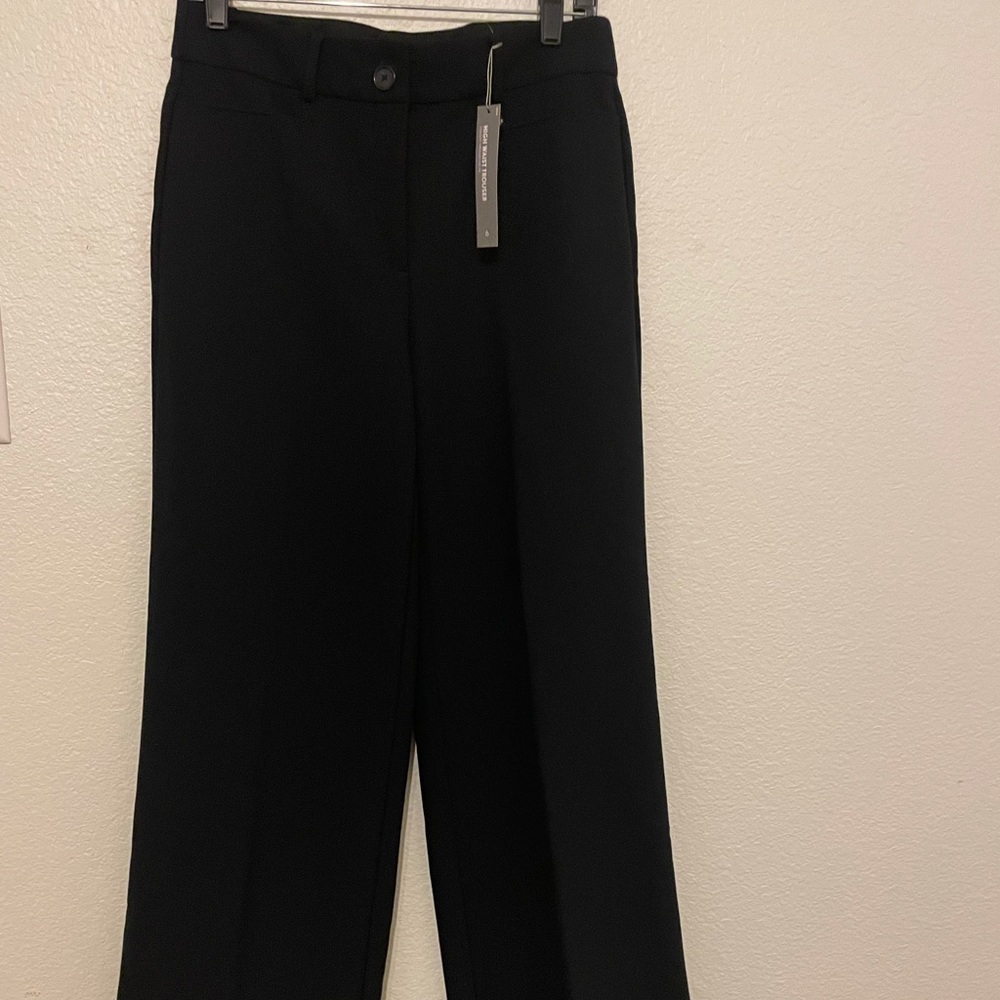 High waist trouser